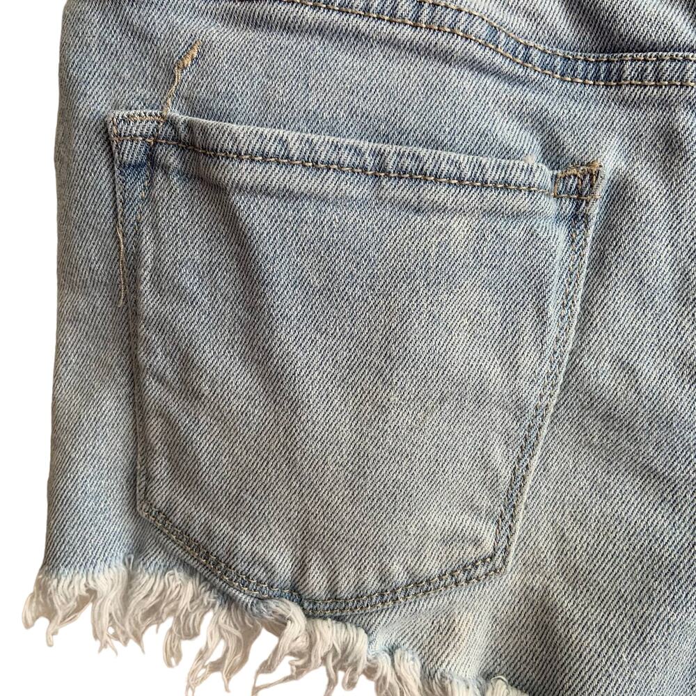 Mossimo Size 4/27 High Rise Embroidered Shorts - Picture 7 of 9